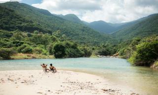 Trois rivières les saintes : plage de Guadeloupe